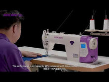 Încarcă și redă videoclipul în vizualizatorul Galerie, Masina de cusut liniar cu un ac H89S-7C-5/AK