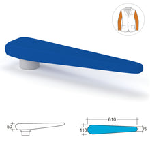 Încarcă imaginea în vizualizatorul Galerie, Masa de calcat cu incalzire, absorbtie si suflanta FLEX DOB 1242 S+B