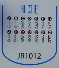 Încarcă imaginea în vizualizatorul Galerie, Masina de cusut Janome JR 1012
